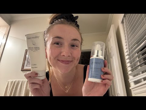 ASMR Skincare Routine 🧴Whispered Ramble