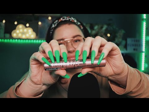 ASMR MINA FAVORITER ♥ Ramble, Long Nail Tapping