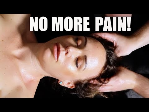 Neck & Scalp Massage to EASE A Migraine [ASMR][No Talking][No Music]