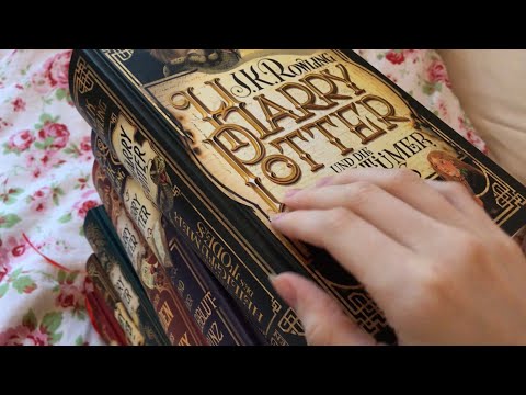 [ASMR] Fast Tapping on Harry Potter Books