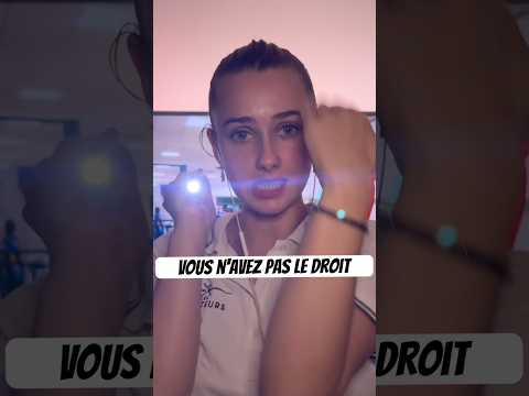 Vous n'avez pas le droit #asmrfrançais #asmrroleplay #aeroport #avion