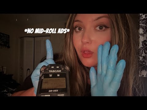 super sensitive tascam ASMR for relaxation & sleep… 😴 (whispers, mic triggers) *no mid roll ads*