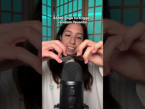 ASMR elige tu trigger random favorito 😋💗#asmr #relax #triggers #tingles