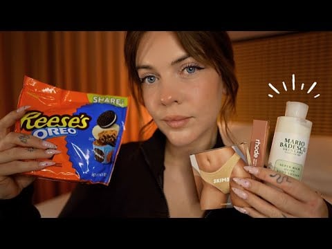 ASMR | GROS haul retour de New York 🗽 (skincare, vêtements, food…)
