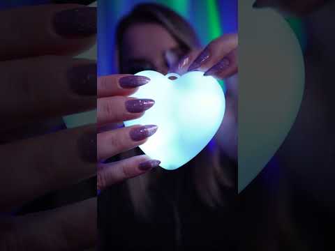 Tapping no coração ❤️ relaxe em 30 segundos 😴 #asmr #asmrvideo #tappingasmr