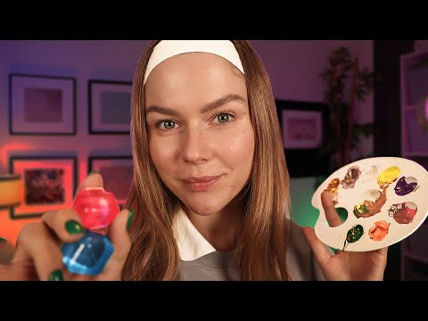 ASMR Doing Weird Stuff to Your Face!  "Making  a Mess" Soft Spoken