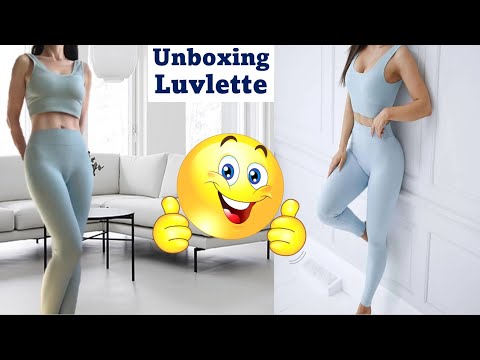 ASMR * Unboxing sportif et coloré * Luvlette