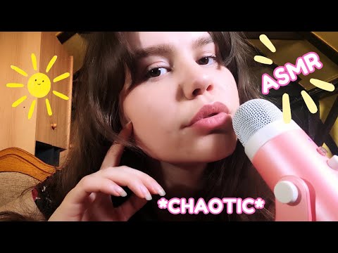 20+ Minutes of RANDOM FAST & AGGRESSIVE CHAOTIC ASMR *LOUD*⚡️