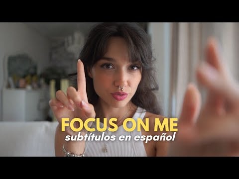My First English ASMR 🫣 | Follow My Instructions (Focus on Me for Sleep & Tingles)  [Sub. ESP]