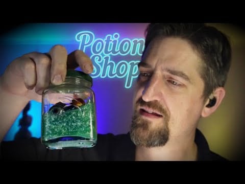 ASMR Ramble at the Potion Shop (Ear to Ear)