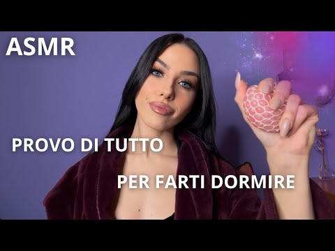 ASMR POV - Provo di tutto per farti addormentare perché non riesci a dormire