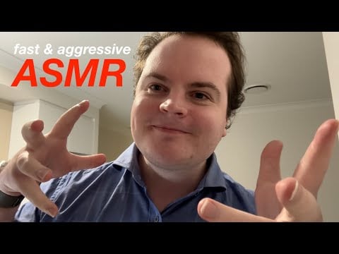 ASMR Hand Sounds & Visual Triggers *fast & aggressive*