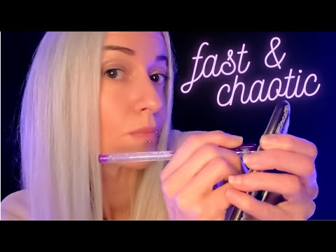 ASMR | ✨ Fast & Chaotic ✨ (no plan)