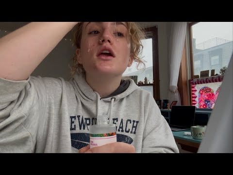 ASMR happy february! 💓 positive vibes grwm on a snowy day in boston ☃️ (ur beautiful🫶🏻)