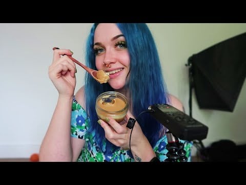 ASMR Eating CHEESECAKE | GU Salted Caramel POSH CHEESECAKE (Eating Sounds)