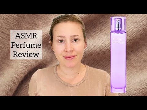 ASMR Perfume Review - Clinique My Happy Cocoa & Cashmere - Glass Tapping & Whispered