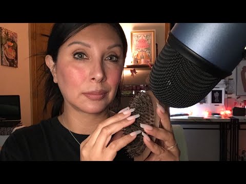 A Sunday Ramble with Brush Tingles | Gum Chewing ASMR 
