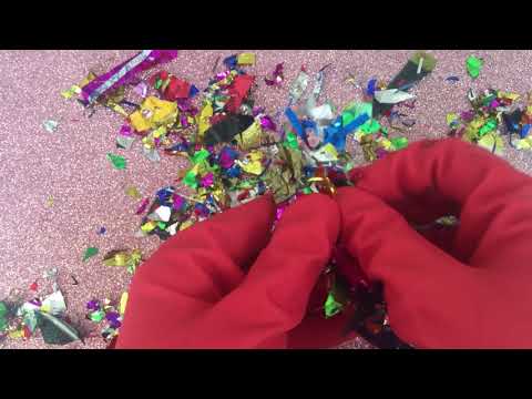 RUBBER GLOVES ✋ MARIGOLDS 🤚 STICKY TAPE 💜💙   [[ASMR]]