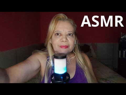 ASMR  #  Sons  de  boca  movimento das mãos  para te levar ao sono #. 😴😴