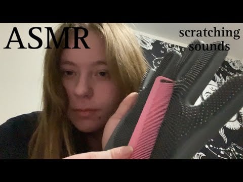 ASMR textured scratching
