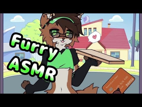[Furry ASMR] Deer Pizza Boy Cuddles You For A Tip