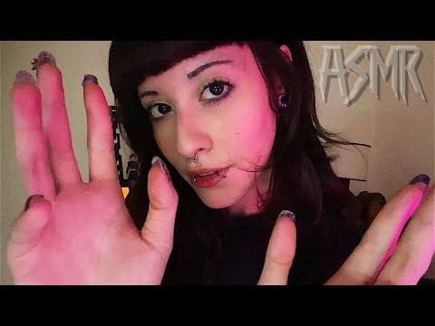 ASMR ♡ 1 hora de carinho na tela com sons de boca delicados (hand movements)