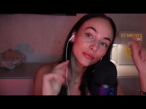 Close-Up Whispering & Book Sounds 📚 | Random Books, Tapping & Tracing ASMR (German/Deutsch)