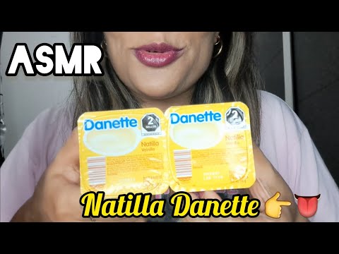 ASMR | NATILLA  DE VAINILLA 👆👅| #asmr #asmrsounds