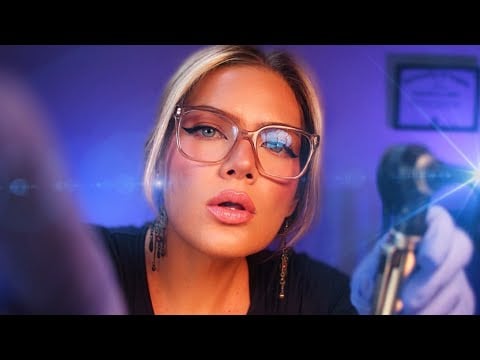 ASMR Ear Sensitivity & Deep Otoscope Exam (Left & Right Ear Mapping)