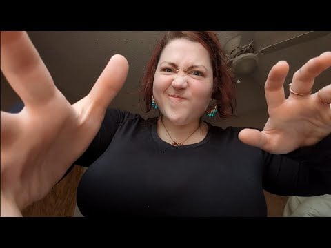 Fast and Aggressive Massage ASMR 🙌🖤 No Talking with Dry Hand Sounds 