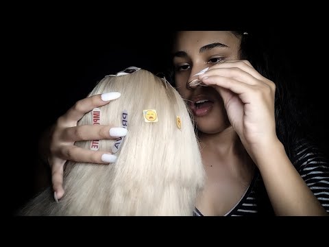 ASMR:TIRANDO BICHINHOS DO SEU CABELO 🤪💆‍♀️😴
