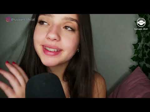 ASMR TRIGGERS PARA DORMIR RAPIDINHO ( TAPPING / SUSSURROS / BINAURAL ) Luiza Aro