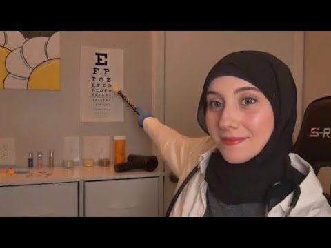 ASMR Cranial Nerve Exam (To Make You Sleepy) 😴