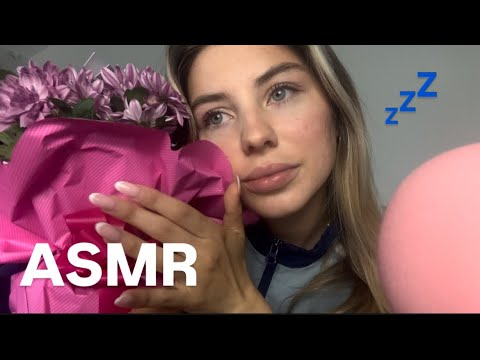 Relaxing nail tapping, soft talking & plastic sounds ASMR for deep tingles 💤 [German]