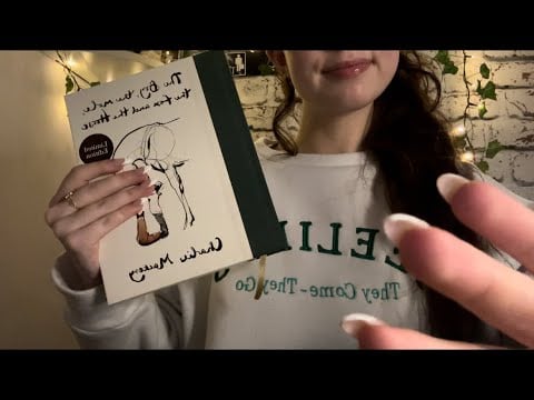 ASMR - Reading you a Bed Time Story for Sleep 📚💤 (Soft Whispers)