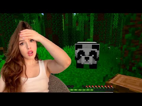 No Creerás Lo que Hice con un Panda en Minecraft 🐼✨ | ASMR Gameplay