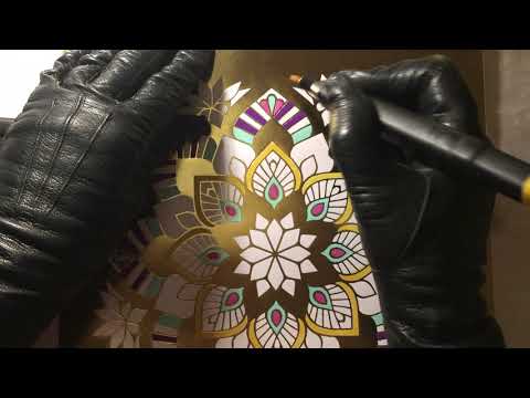 LEATHER GLOVES ✋  ヾ(ﾟεÅ) βyё βyё☆彡 ❷⓿❷⓿ HAPPY  NEW YEAR !🎆 WHISPER [[ASMR]]
