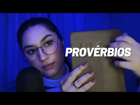 ASMR CRISTÃO | UMA LEITURA DE DEUS PARA VOCÊ!