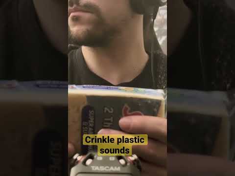 ASMR | Crinkle plastic sounds #asmr #relax