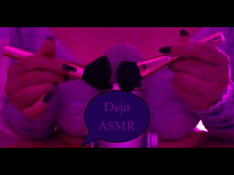 ASMR I love you in 7 languages (Chinese,English,Japanese,German,Russian,Spanish,Korean)&Mic Brushing