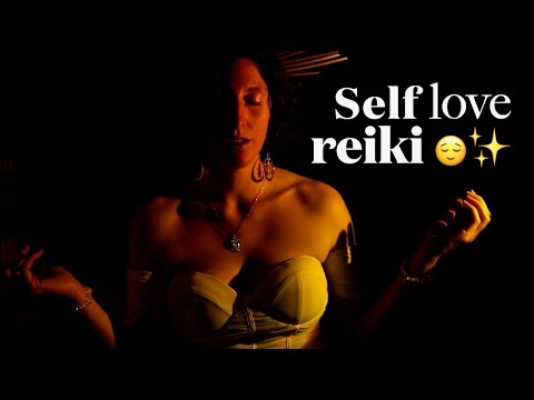 ASMR Positive Affirmations + Reiki for SELF LOVE, WORTHINESS 😌✨ Goddess Divine Feminine Guidance ☀️