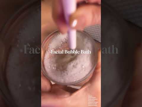 ASMR Sleep Facial Bubble Bath