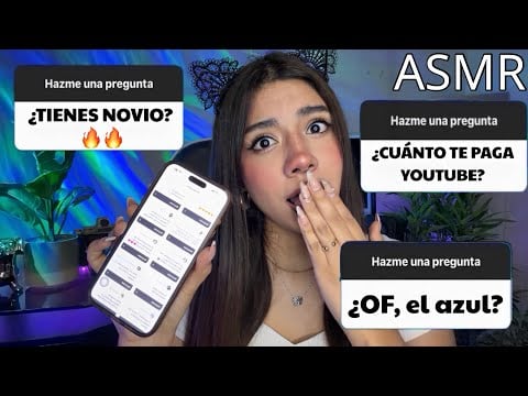 ASMR ESPAÑOL / PREGUNTAS Y RESPUESTAS FUERTES +  RESPONDIÉNDOLES SECRETOS