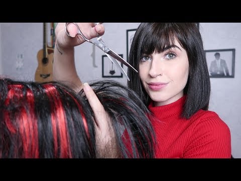 ASMR -  Roleplay CORTANDO SEU CABELO/ SALÃO DE BELEZA!