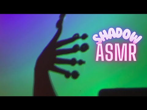 ASMR | Nail Clacking + Mouth Sounds | XXL nails shadow taps!