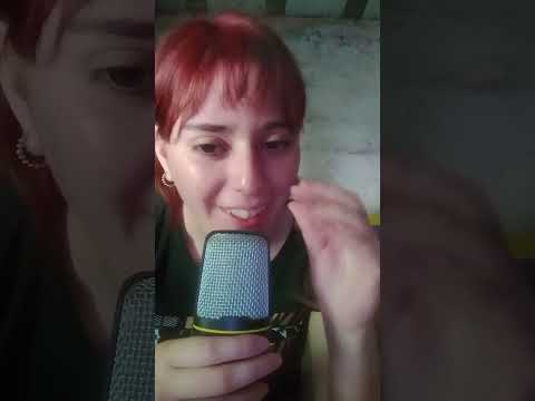 ASMR / prueba rápida de audio/ NUEVO MICROFONO PARA EL CANAL!!!!!💓🌻