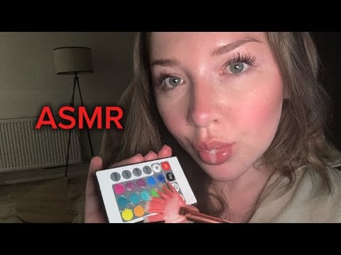 WET & MESSY spit painting with 0 talking 