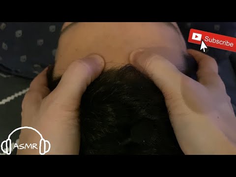 ASMR⚡️Relaxing forehead and scalp massage! (LOFI)