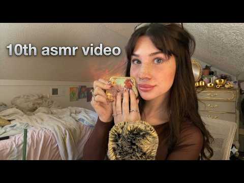 10th ASMR video (personal attention, tapping, pitch change)