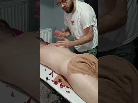 Witness the incredible relaxation of your back muscles #satisfying #relaxing #asmr #shorts